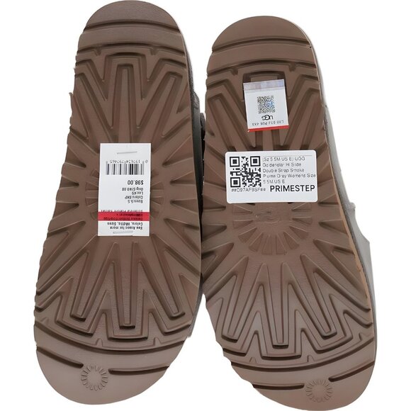 UGG Goldenstar Hi Slide Double Strap Smoke Plume Gray Sandals US 5.5M EU 36.5 - Picture 6 of 6